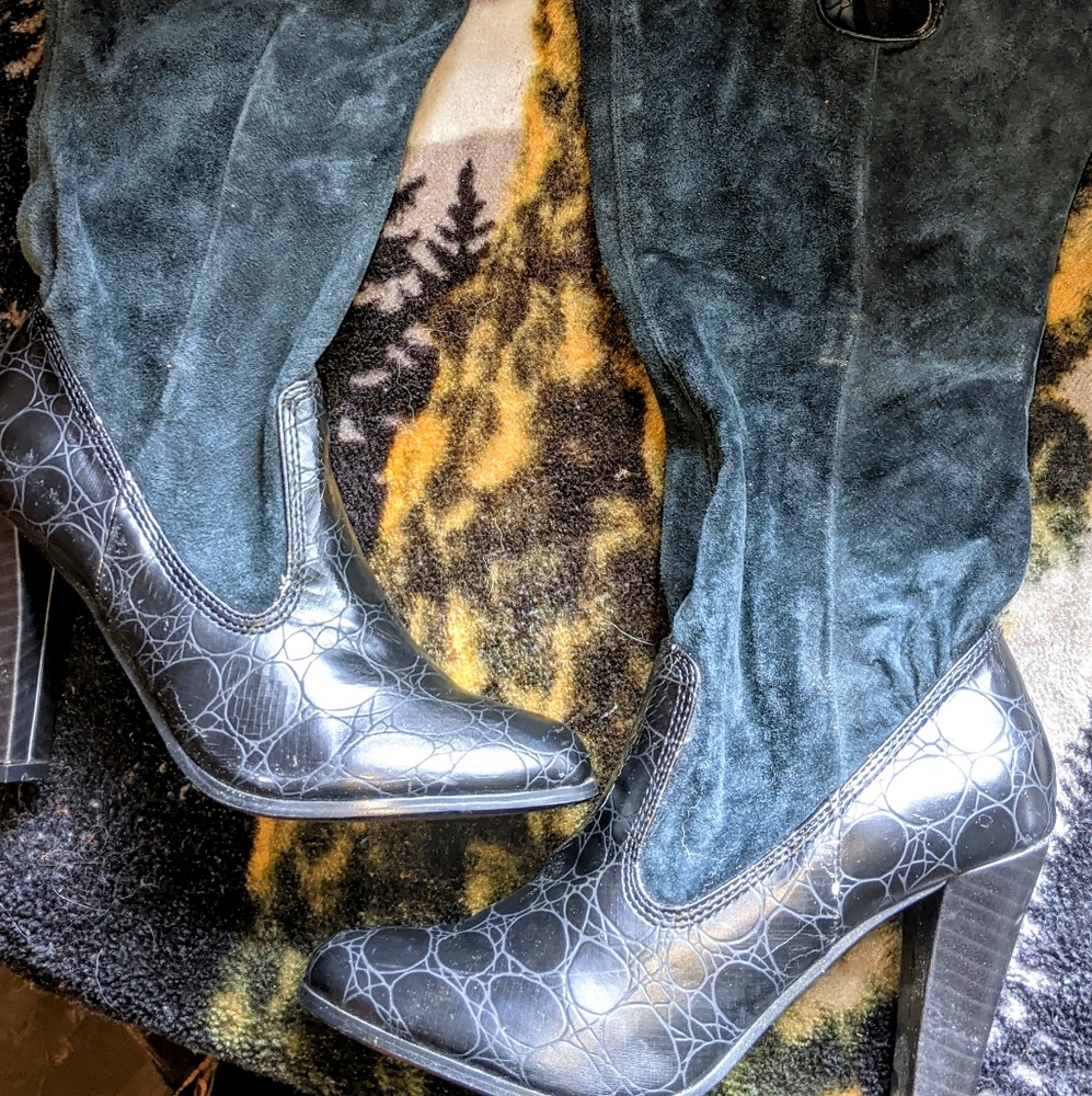 Boots with heel